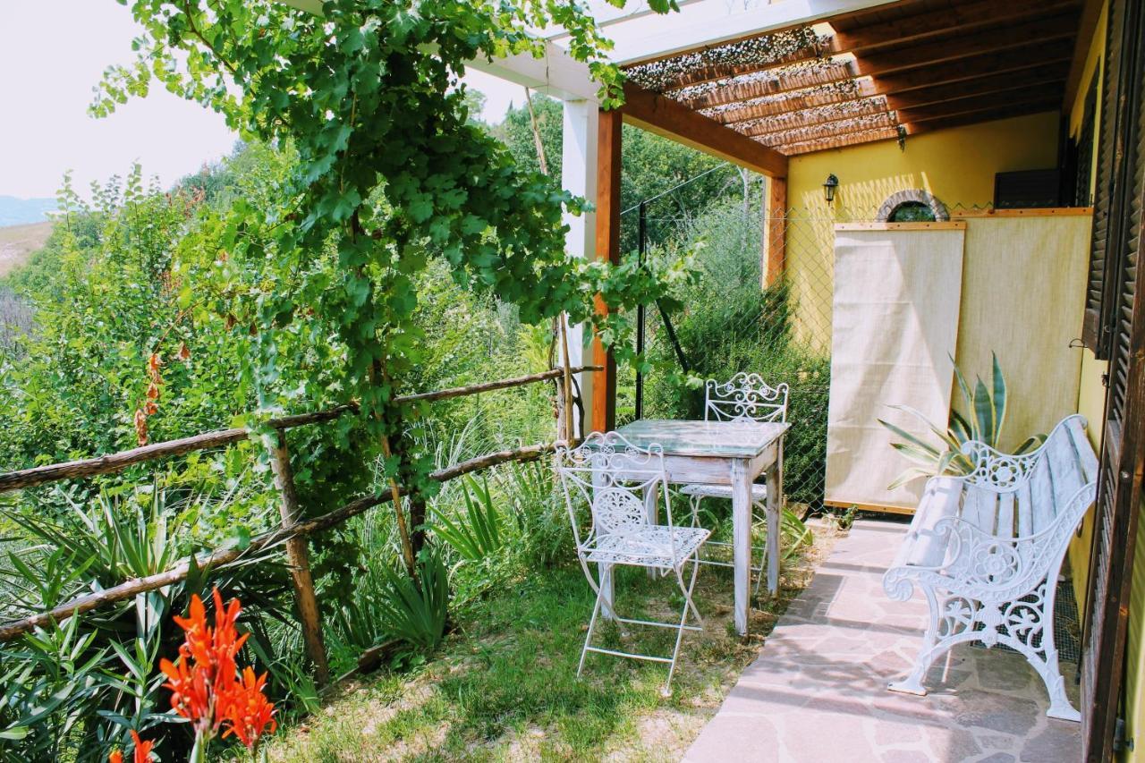 La Rupe Del Falco Monteciccardo Bagian luar foto