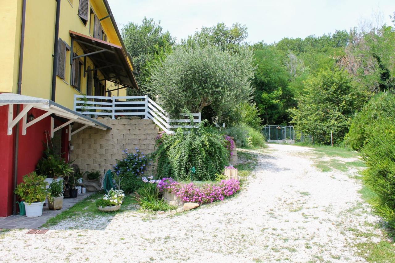La Rupe Del Falco Monteciccardo Bagian luar foto